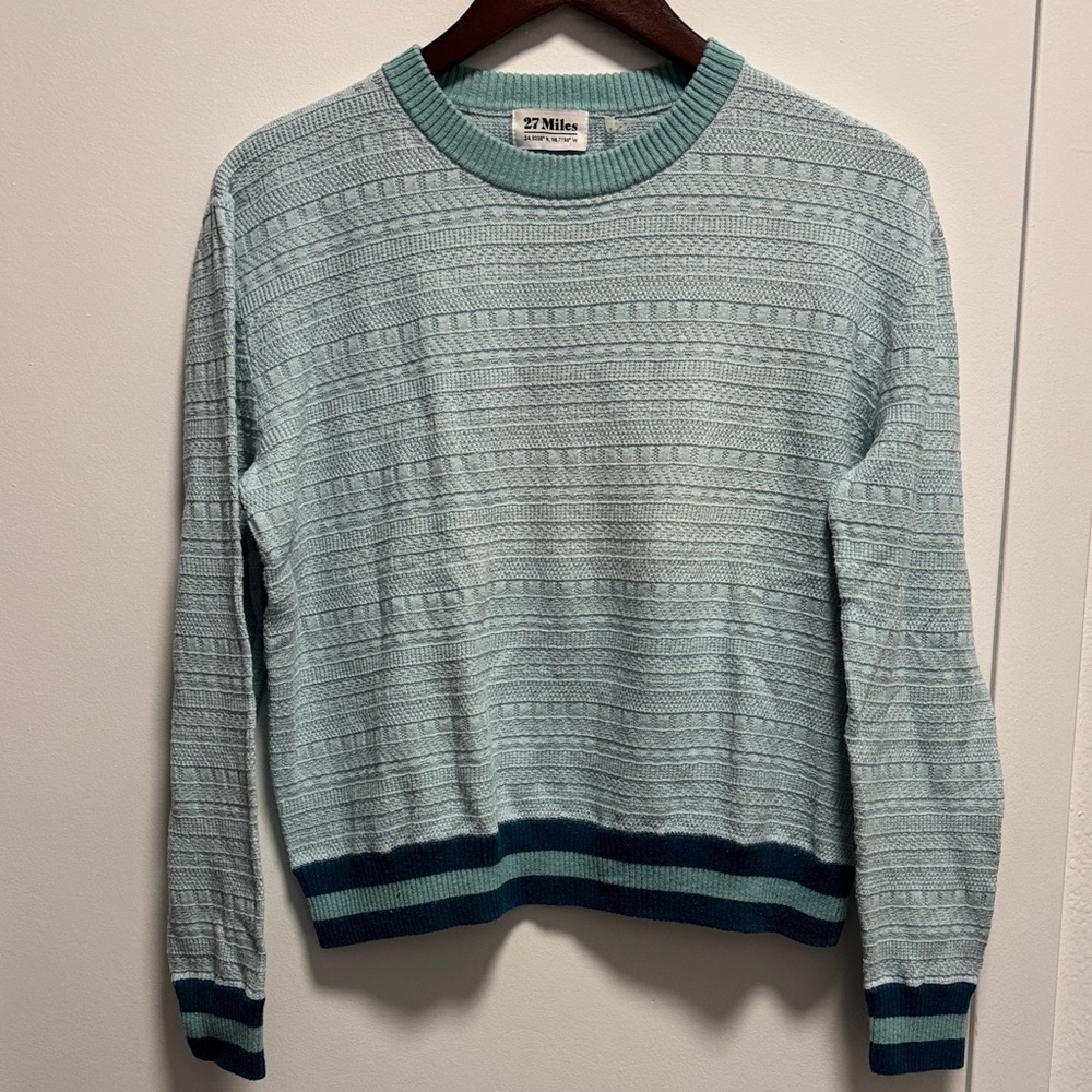 27 Miles- Women's green Sweater